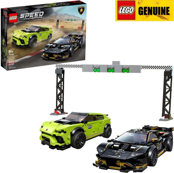 Genuine】LEGO Bộ phụ kiện chế tạo xe mô hình Speed ​​Champions Lamborghini  Urus