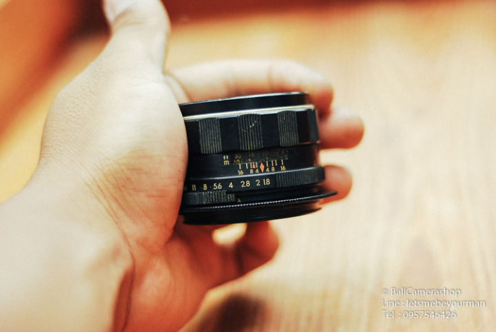 ขายเลนส์มือหมุนportrait-ละลายหลัง-งบประหยัด-takumar-55mm-f1-8-serial-1306849-for-canon-dslr-ทุกรุ่น