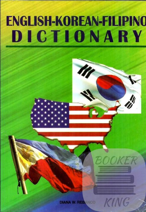 English Korean Filipino Dictionary | Lazada PH