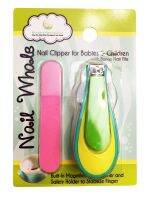 Nursery Necessities : NSN01* ชุดกรรไกรตัดเล็บเด็กอ่อน Nail Whale