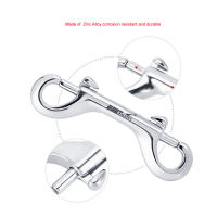 โลหะผสมสังกะสี Sucha ดำน้ำ Double End Bolt Snap Hook คลิปเรือฮาร์ดแวร์ Double Ended Bolt Snap Quick Draw Chains Trigger อะไหล่