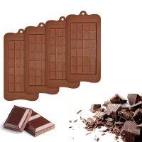 Silicone Chocolate Mold Baking Mold Non-stick Rectangle Strip  Candy Making Mould Baking Tools Wax Melt Mold Chocolate Snap Bar Bread  Cake Cookie Acc