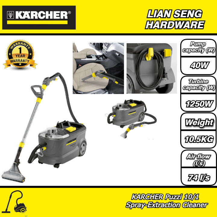 KARCHER PUZZI 10/1 SPRAYEXTRACTION CLEANER Lazada