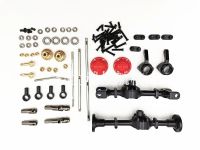 Bahagian Kereta RC Logam DIY Menaik Taraf Memasang Bahagian Kit Sesuai untuk WPL 116 B26 B24 C14 C24 RC Kereta Pensuaian