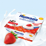 Váng sữa Humana Dâu tây - Humana Milk Minis Erdbeere thumbnail