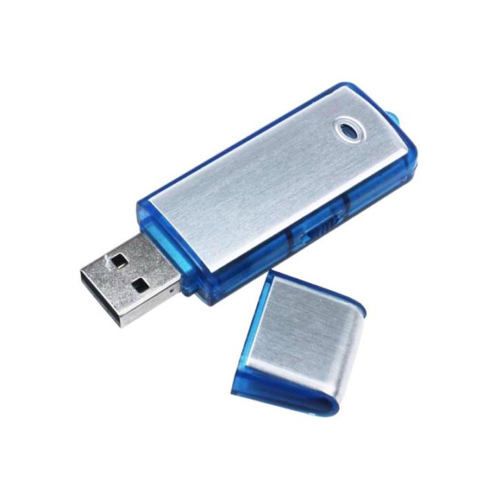 เครื่องบันทึกเสียง-usb-8gb-เครื่องอัดเสียง-สีเงิน-ที่อัดเสียง-บันทึกเสียง-voice-recorde-อัดเสียง