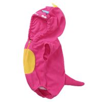 、’】【= Umorden Cutie Pink Dino Dinosaur Costume For Baby Girls Infant Hoodie Bodysuit Sleeveless Halloween Purim Birthday Fancy Dress
