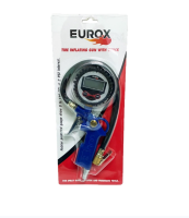 EUROX ปืนเติมลมยาง ความยาวสายเติมลม: 12 นิ้ว  หัวเติมลมทองเหลือง ทนกว่าหัวธรรมดา 3เท่า เพื่อการช่าง