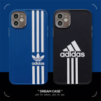 ที่ถอดออกได้โลหะเลนส์ป้องกัน Soft Case สำหรับ IPhone 11 12 13 14 Pro Max ปลอกลาย Lucky Adidas Clover 7 8 Plus XR XS Max ซิลิโคนกันกระแทกเคสโทรศัพท์สำหรับเด็กผู้หญิง