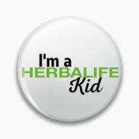 I Am A Herbalife Kid  Soft Button Pin Decor Creative Cartoon Badge Hat Gift Fashion Lapel Pin Jewelry Women Brooch Collar Funny Fashion Brooches Pins