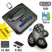 【YP】 TV Video Game Console System Games Support Card Save Load 1400 Built-In