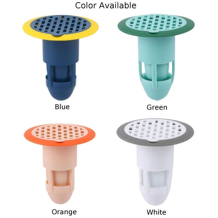 colorful-floor-drain-core-new-sewer-plug-tube-abs-tpr-bathroom-accessories-bathroom-floor-filter-bug-deodorizer-by-hs2023