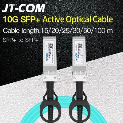 [COD] shipping 10G SFP to Cable 15m 20m 25m 30m 50m 100m Module OM2 Optical Support length