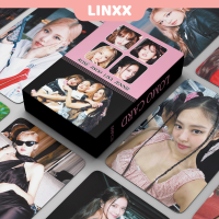 LINXX 55 Pcs BlackPink Jisoo Rose Lisa Jennie Album Lomo Card Kpop Photocards  Postcards  Series