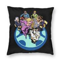 【CW】 Bucciarati Manga Fans Sofa Cushion Cover Jojos Bizarre Adventure Floor Room Decoration Pillowcase