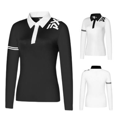 New Golf Apparel Long Sleeve T-Shirt GOLF Ladies Suit Top Stylish and Comfortable FootJoy Callaway1 Mizuno UTAA J.LINDEBERG Amazingcre๑♈
