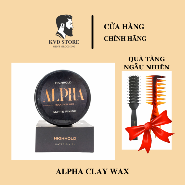 Sáp vuốt tóc nam Alpha Clay Wax - sản phẩm được yêu thích bởi các chàng trai đam mê tóc. Với công thức đặc biệt và thành phần chiết xuất từ thiên nhiên, Alpha Clay Wax giúp tóc dễ dàng bị uốn và tạo kiểu. Không những thế, sản phẩm còn giúp bảo vệ tóc trước các tác động từ môi trường bên ngoài. Đừng bỏ qua cơ hội trải nghiệm sự khác biệt của Alpha Clay Wax.