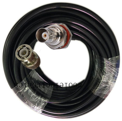 BNC Male to BNC Female O-ring Connector RG58 50-3 RF Coax Coaxial Wires Cable 50cm 1/2/3/5/10/15/20/30m