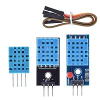 YXLRI 5pcs สำหรับ A rduino พร้อมสายเคเบิล T/h ไฟแสดงสถานะ LED เซ็นเซอร์อุณหภูมิดิจิตอล เซ็นเซอร์วัดความชื้น โมดูล DHT11