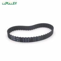 Lupulley Xl สายพานขับต่อเข็มขัดจับเวลากว้าง10มม. 100xl/104xl/110xl/112xl/118xl ชนิด5.08มม. ยางสีดำขนาดพิทช์2ชิ้น