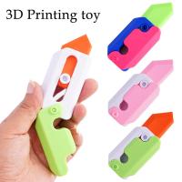 3D Gravity Toy Decompression Toy Jumping Cartoon Radish 3D Printing Anti-Anxiety Toys Toys S8O0