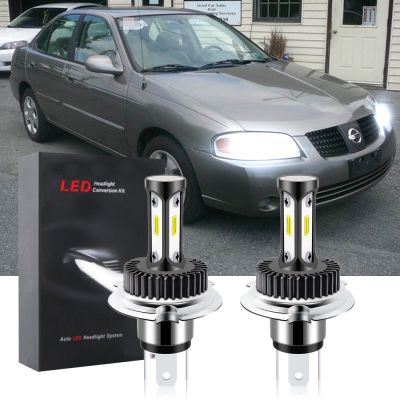 หลอดไฟหน้ารถยนต์ LED T12 6000K สีขาว แบบเปลี่ยน สําหรับ Nissan Sentra (N16) 2000 2001 2002 2003- 2012 (1 คู่ 2PCS