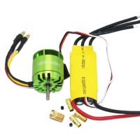 4000KV ไร้แปรงอาร์ซีมอเตอร์ Tutti Allinea TREX T-Rex 450 Con XXD 30A ESC Per Elicottero RC