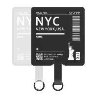 ARAREE ป้ายห้อยโทรศัพท์ Travel Tag Holder : NYC / PAR / SIN / SEL