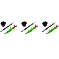 3X Magic Stick to Flower Easy Magic Trick Toys Prop Funny Toys for Adults Kids Magic Tricks Accessories