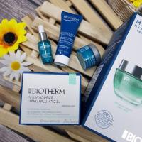 ฟรีของแถม Biotherm Aquasource Hyalu plum Gel 50ml Set  ผลิต 12/2021