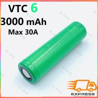 ??HOT!!ลดราคา?? ถ่าน18650 vtc6 1ก้อน ถ่านชาร์จ ##ที่ชาร์จ แท็บเล็ต ไร้สาย เสียง หูฟัง เคส Airpodss ลำโพง Wireless Bluetooth โทรศัพท์ USB ปลั๊ก เมาท์ HDMI สายคอมพิวเตอร์