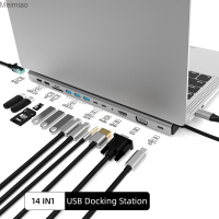 14ใน1 Type-C แท่นวางมือถือ Usb Hub Multi-Ftion ฮับ Usb 3.0แท่นวางมือถือแท่นวางมือถือแล็ปท็อปอะแดปเตอร์ Meimiao