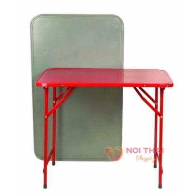 [2ตัว] โต๊ะขาสวิง โต๊ะพับ โต๊ะพับหน้าเหล็ก โต๊ะเอนกประสงค์ โต๊ะพับขายของ โต๊ะสนาม 3ฟุต 4ฟุต NT99.