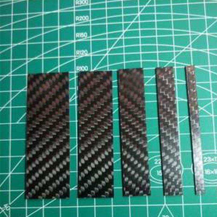 5pcs-thickness-1mm-carbon-fiber-polishing-plate-length-75-85mm-width-5-10-15-20-25mm-polishing-rod-ray-toy-model-making-tools