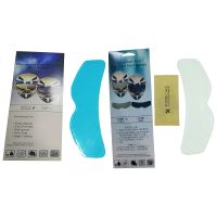 【CW】 Motorbike Helmet Film Antirain Antifog Insert Sticker Shield Safety Driving