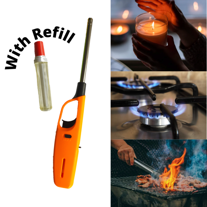 Lighter Gun Stove Lighter Igniter Kitchen Utility Lighter Flame Gun Gas Stove Fire Starter 0507