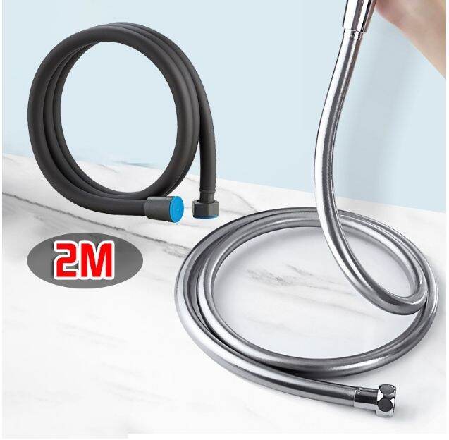 【FOJO】PVC Bidet Hose 60Inches1.5Meter Extra Long Flexible Stainless