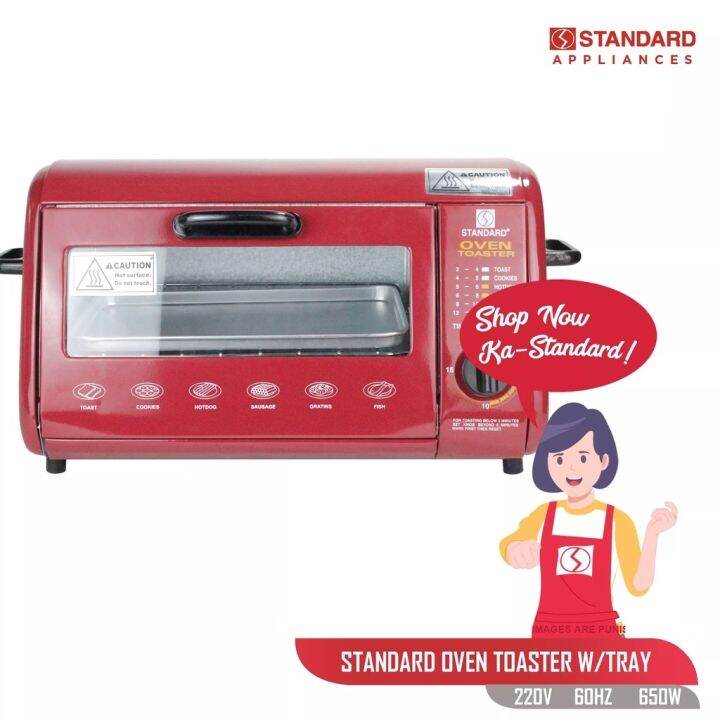 Standard Oven Toaster SOT603 (red) 8L SOT603 SOT 603 Lazada PH