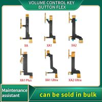 สวิตช์เปิด / ปิดปุ่มควบคุมระดับเสียงปุ่มปุ่ม Flex Cable สําหรับ Sony Xperia XA XA1 Plus XA2 Ultra XZ1 Z5 Compact