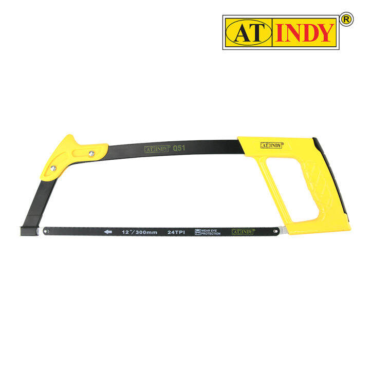 at-indy-hack-saw-frame-โครงเลื่อยเหล็ก-ด้ามอลูมิเนียม-12นิ้ว-300มม-รหัส-q51