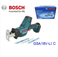 BOSCH เชเบอร์ไร้สาย รุ่น GSA18V-LI C และ รุ่น GSA18V-LI เครื่องเปล่าไม่รวมแบต ไม่รวมแท่นชาร์จ  เครื่องมือช่าง รับประกัน