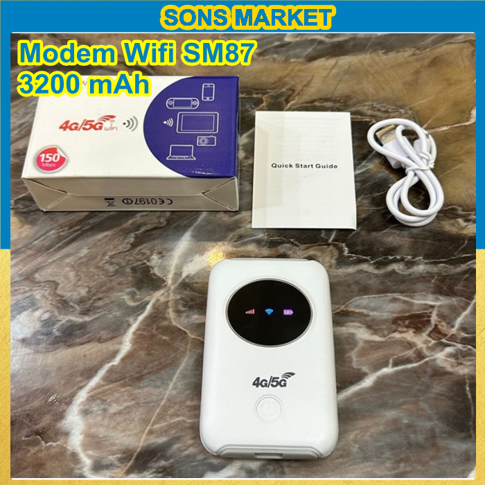 Modem Mifi Wifi Smartcom Sm Pro Unlock All Operator G Mah