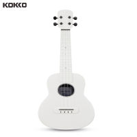 KOKKO N1คอมโพสิตคาร์บอนไฟเบอร์อูคูเลเล่เรียบคอ12-Fret สตริงแบบพกพาน้ำหนักเบาเครื่องดนตรีสำหรับมืออาชีพเริ่มต้น