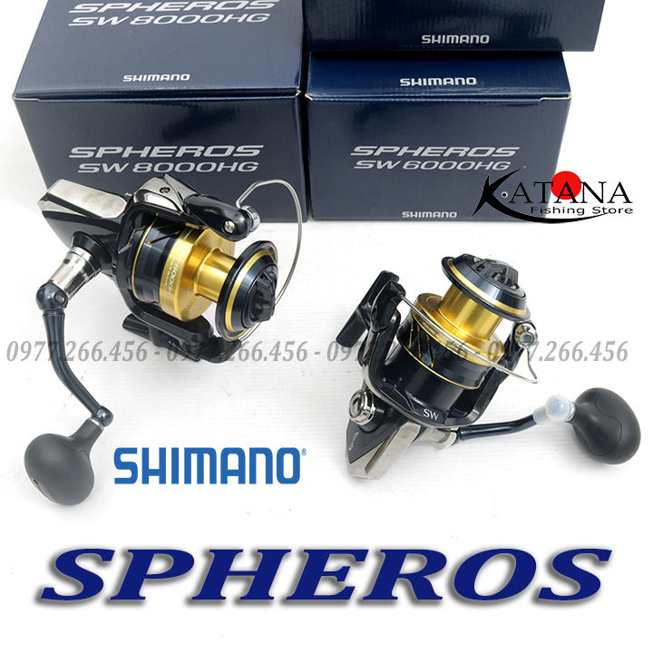 Shimano Spheros SW8000HG reel review - SeaAngler