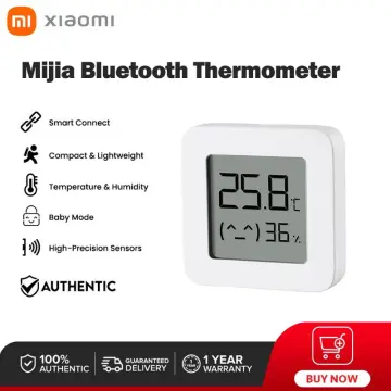 XIAOMI Mijia Bluetooth Thermometer 2 LCD Screen Moisture Compatible  Wireless Smart Temperature Humidity Sensor Without Battery