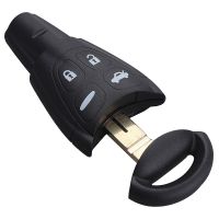 Hot 4 Buttons Remote Key Fob Shell Case Key Blank for SAAB 9-3 93 2003 2004 2005 2006 2007 2008 2009 Auto Car Key Case