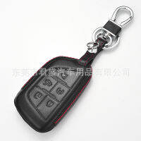 4D真皮车钥匙包适用凯迪拉克智能5键GMC CT4 CT5 XT4车钥匙套