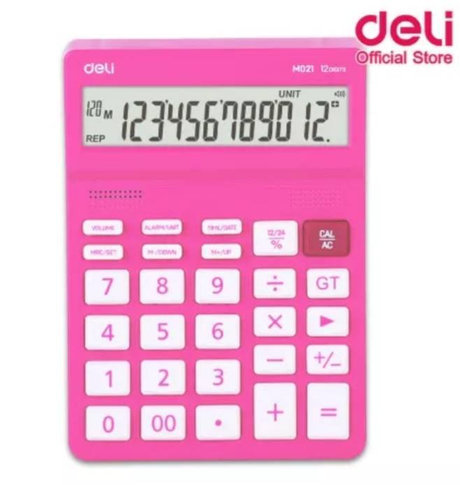 deli-m02131-m02141-calculator-12-digits-เครื่องคิดเลขแบบมีเสียง-12-หลัก-รับประกัน-3ปี-แถมถ่าน-เครื่องคิดเลขพูดได้-เครื่องคิดเลข-เครื่องคิดเลขตั้งโต๊ะ