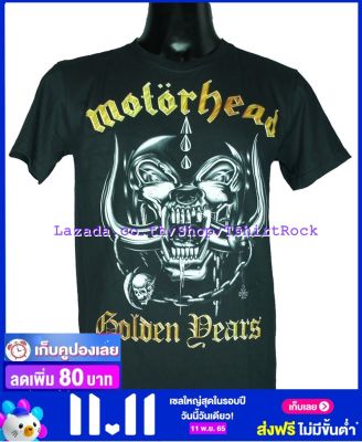 เสื้อวง MOTORHEAD เสื้อยืดวงดนตรีร็อค เสื้อร็อค มอเตอร์เฮด MTH1481 ส่งจากไทย