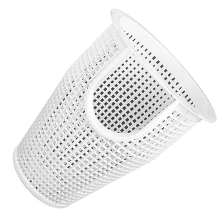 1-piece-swimming-pool-pump-filter-basket-strainer-basket-replacements-white-plastic-for-pentair-whisperflo-intelliflo-070387-b-199